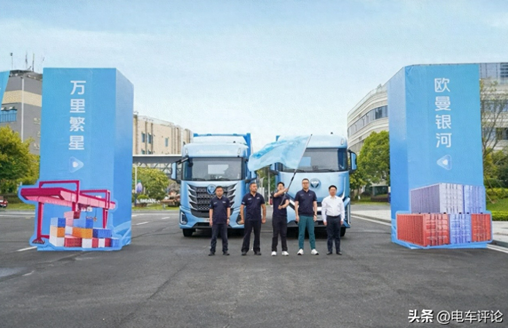 欧曼银河9纯电重卡港口实测：这波操作，够硬核！
